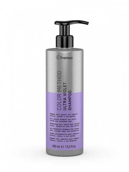 Шампунь оттеночный для седых и осветленных волос COLOR METHOD SHAMPOO ULTRAVIOLET, 400 мл купить в Минске. Доставка по Беларуси