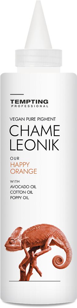 Прямой пигмент для волос / Chameleonik Happy Orange Pure Pigment. Оранжевый, 150 мл купить в Минске. Доставка по Беларуси