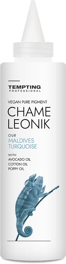 Прямой пигмент для волос / Chameleonik Maldives Turquoise Pure Pigment. Бирюзовый, 150 мл купить в Минске. Доставка по Беларуси