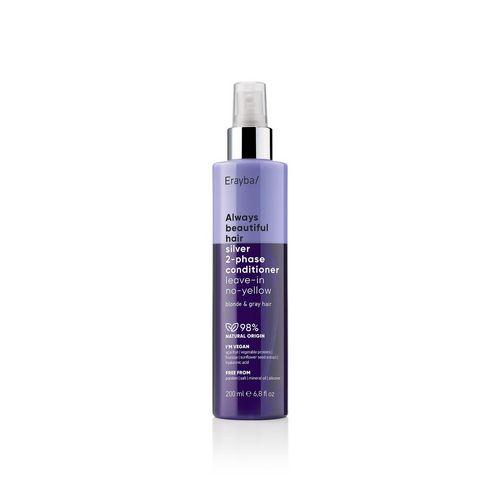 Кондиционер тонирующий с фиолетовым пигментом / Abh/ silver 2-phase conditioner no-yellow / leave-in 200 ml купить в Минске. Доставка по Беларуси
